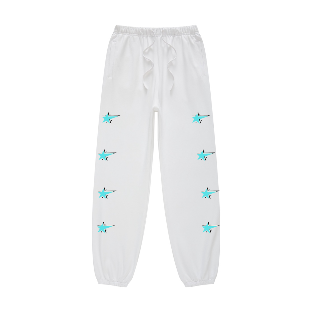 Crescent Love Cuffed Sweats