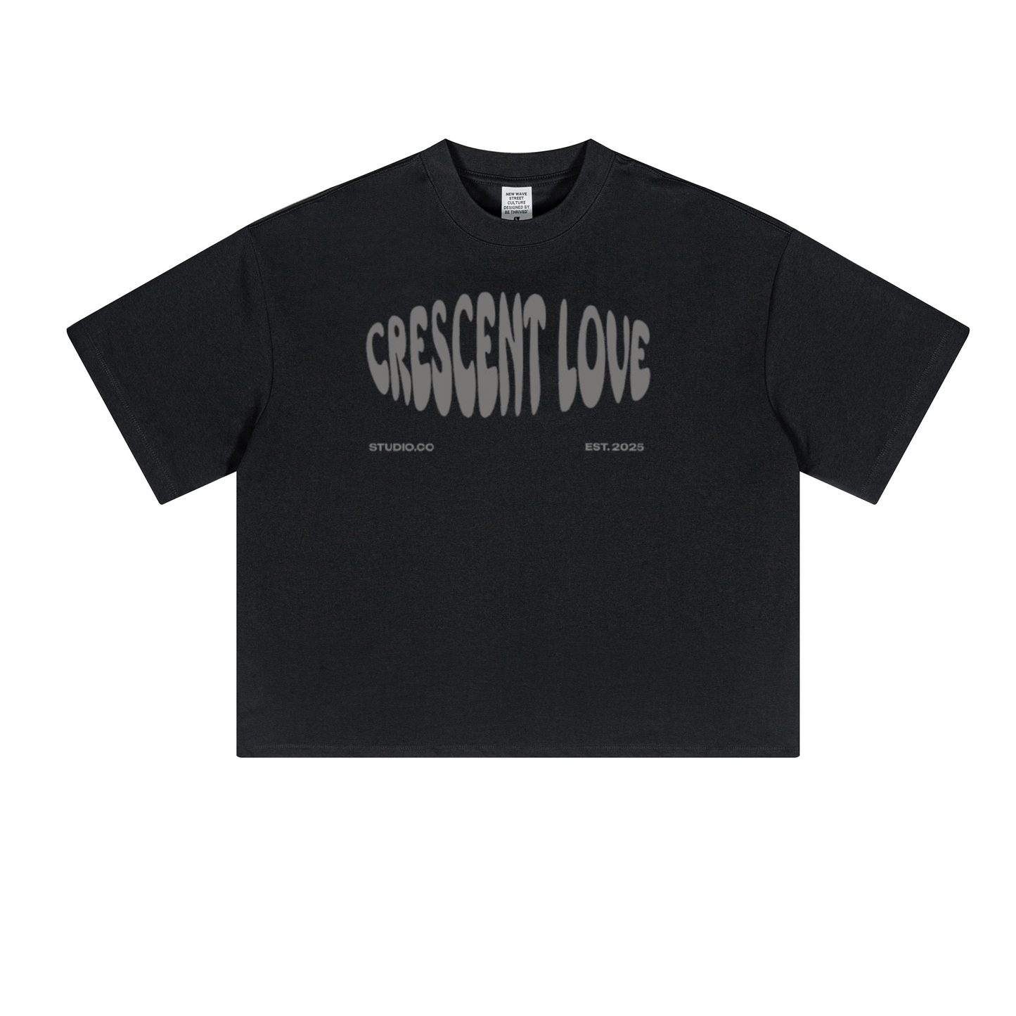 Crescent Love Main Logo Drop Shoulder T Shirt