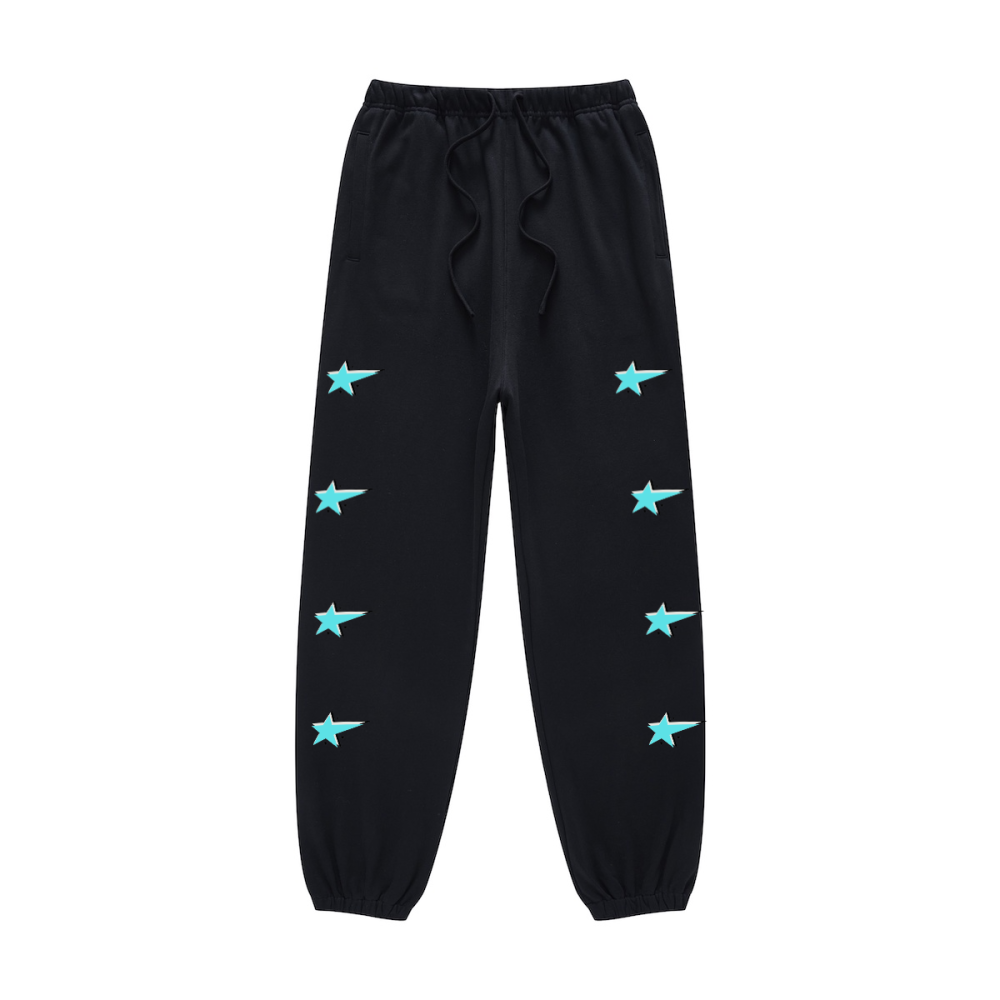 Crescent Love Cuffed Sweats