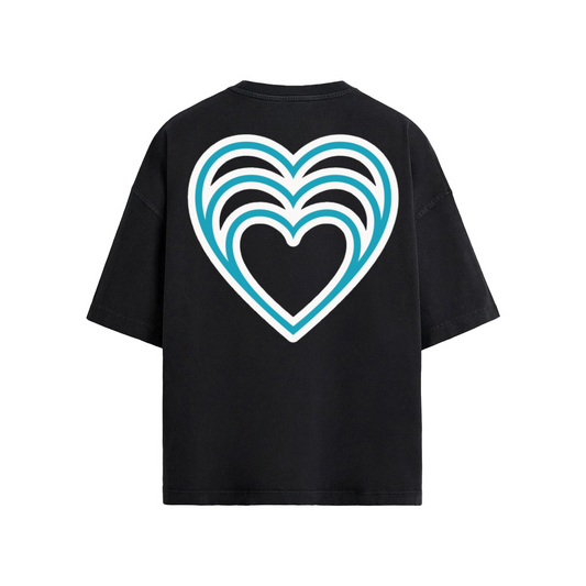 Unisex 40S Combed Cotton Oversized T-shirt(235g)