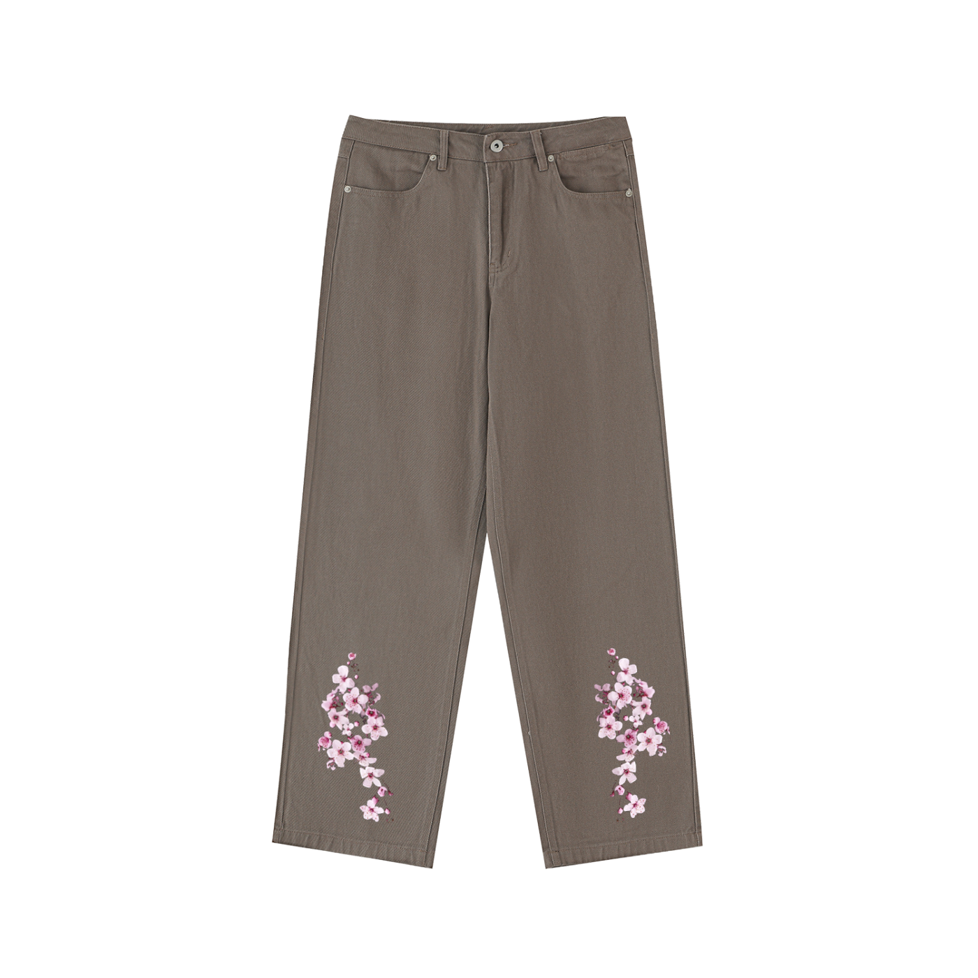 Heavyweight Cotton Straight-Leg Pants
