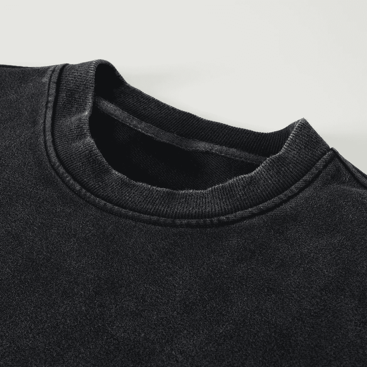 Crescent Love Drop Shoulder Crewneck