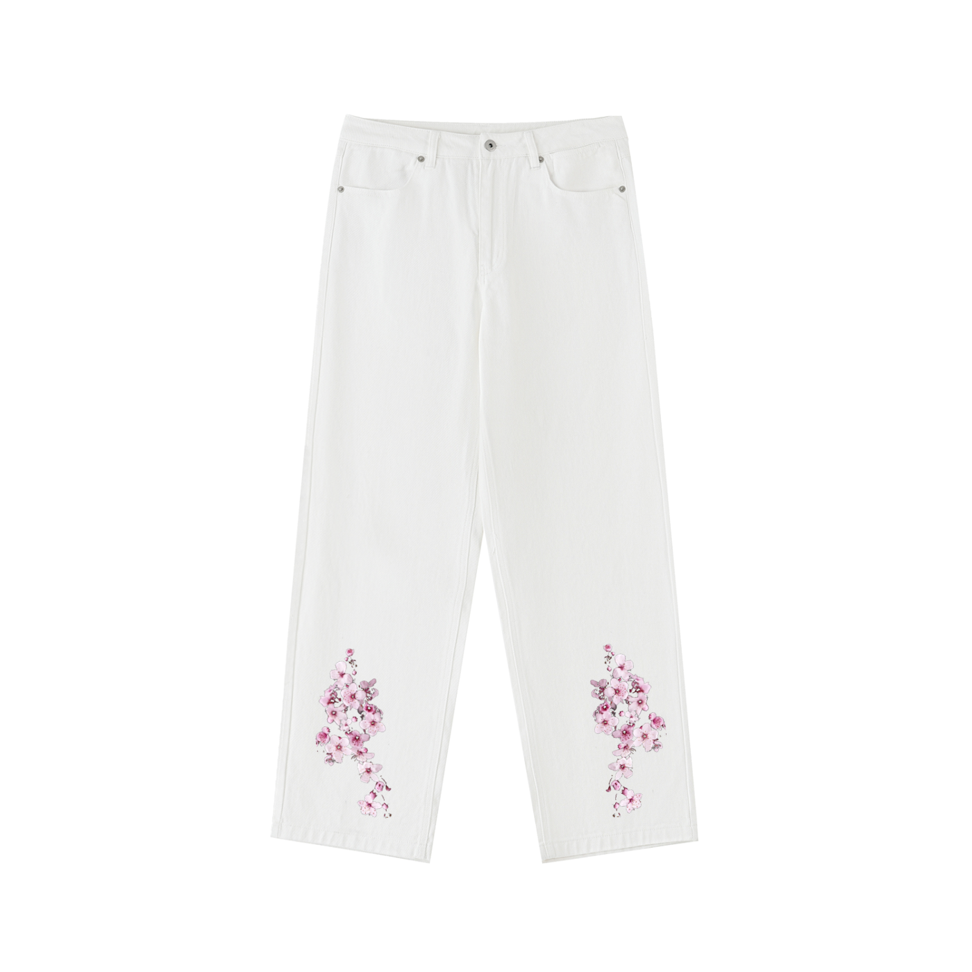 Heavyweight Cotton Straight-Leg Pants